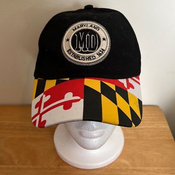 Robin Ruth Maryland Flag Hat - Picture 1 of 4